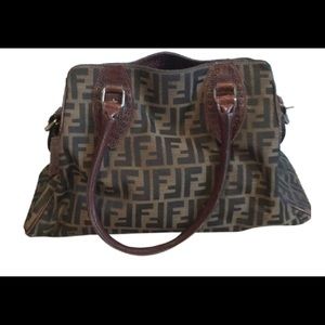 Fendi zucca Shoulder Bag
